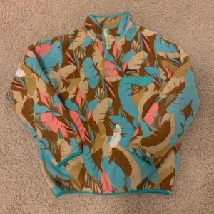Patagonia Synchilla Snap-T Pullover Feather Dance